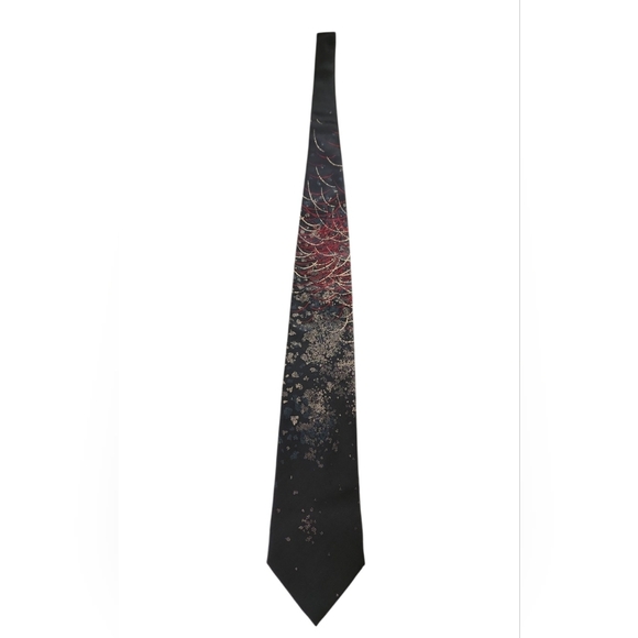 Buccelli 100% Silk Tie Made In Italy VTG - Picture 1 of 5